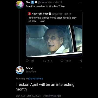 Schlatt does something on April 7th 2021