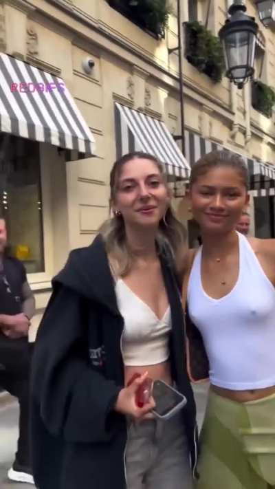 Zendaya is pointing at you