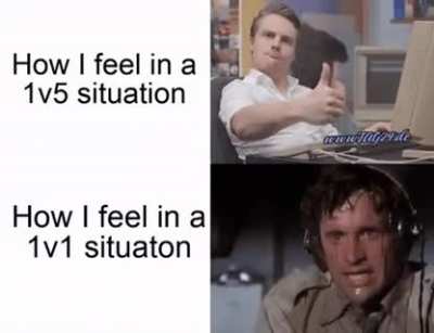 Anybody else somehow feel like this in these situations?