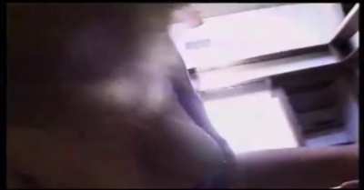Briana Banks (as Mirage) takes TT Boy in the ass in an early scene,  "18 and Nasty 11" (1999).