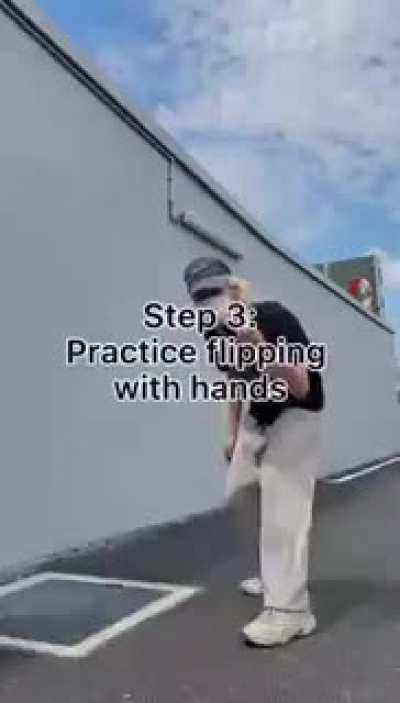 Learning a backflip is that easy