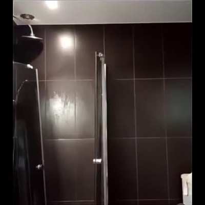 swinging in the shower.