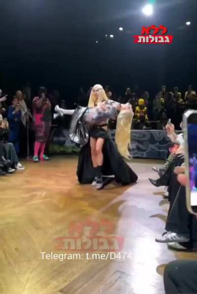 A &ldquo;Fashion&rdquo; show in Paris, France.