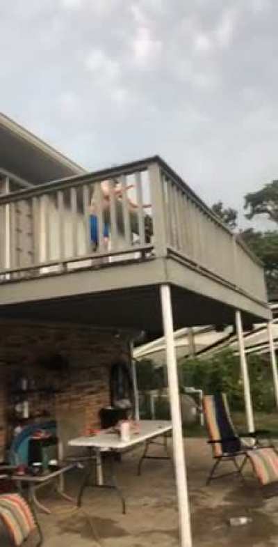 As always, it’s a great idea to jump in a pool from higher level!