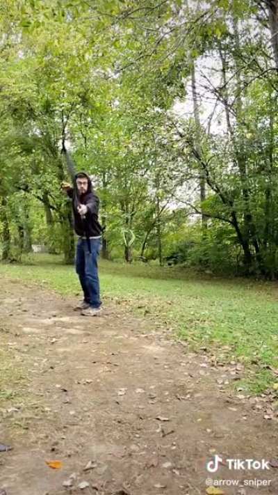 Shooting a noodle