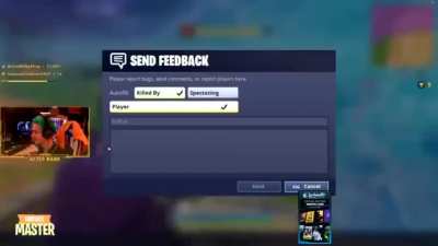 This poor player is about to get banned cause he emoted. If four people were spectating me I&rsquo;d be emoting too just to piss them off. There is absolutely 0 proof that this guy was stream sniping but we all know how Epic and Ninja suck each other off so thi