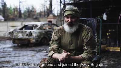 Before the full scale invasion, Oleksandr "Sei" Laptiy is a theater and movie actor. Now he is an AZOV fighter. He also played one of the main roles in the sequel to the most famous Ukrainian computer game. S.T.A.L.K.E.R. 2