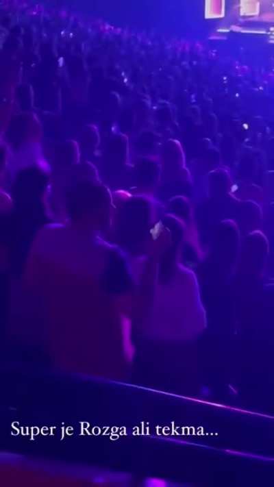 When ball is life, you watch Partizan play Monaco at a concert