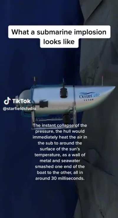 What a submarine implosion looks like, from the CGI animators that brought you the Pilgrums