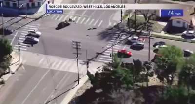 Motorcycle crashes into car at 100mph&hellip;