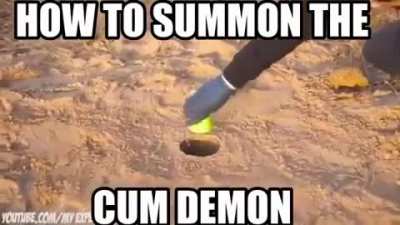 The cum demon