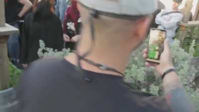 [2019] [1A Violation] College student assaulted while reporting on large brawl between right-wing Patriot Prayer &amp;amp; left-wing Antifa
