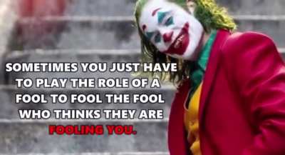what if joker actually said this