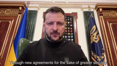 "The rulers of Russia think that with violence and terror, with their lies and cruelty, they can impose some other, predatory world order. (...) It is precisely their confidence &ndash; the confidence of murderers &ndash; that we are now collectively reducing." - Pre