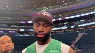 Jaylen Brown on sports betting: "That whole world was introduced a couple of years ago and I don't think they took players into consideration ... we don't benefit from any of the profits, but we gotta deal with a lot of the extra negativity and scrutiny b
