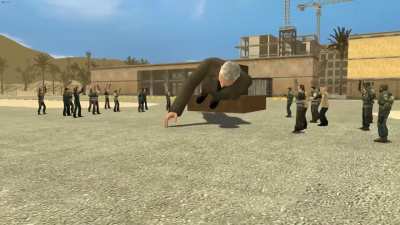 THE FALL OF BREEN STATUE
