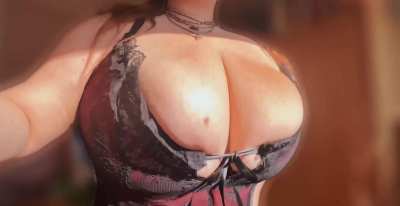 [OC] I rarely post some of my tits so I hope you take some time to like it 👀 I hope your will to fuck me is just as strong as this bow 🙌🏻