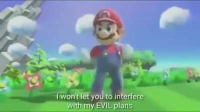 Mario says the n word