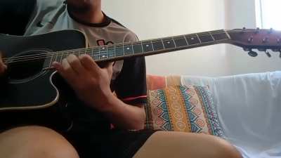 Brincando um pouco com meu viol&atilde;o ruim