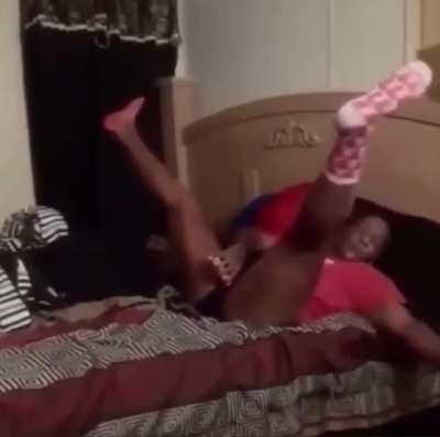 Tazing her vajayjay
