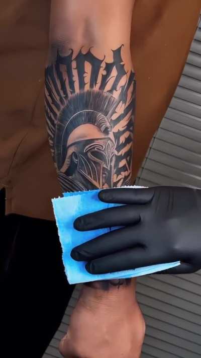 Amazing forearm tattoo concept done by &copy; Singh Tattooz.