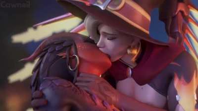 Symmetra &amp;amp; Mercy, (Cawneil)