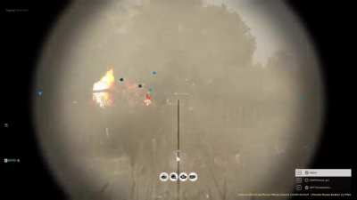 Going ABSOLUTELY HAM on an enemy tank column. Every second is action packed!