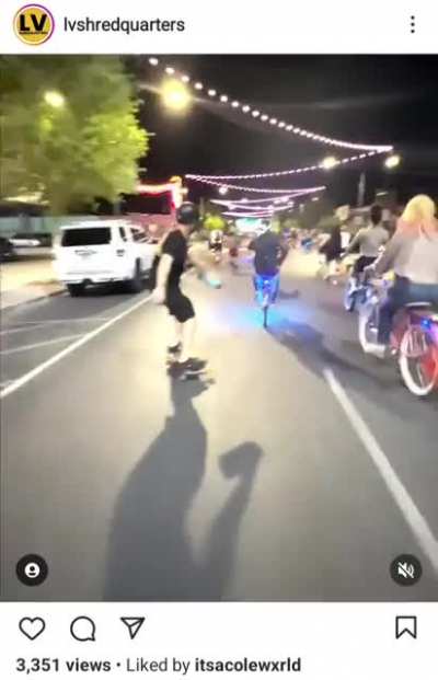 MY promo shoot is more important than your bike ride event. let me weave and make you put on the breaks because and my photographer and I are shooting a video for our shitty company "