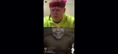 This kid has balls