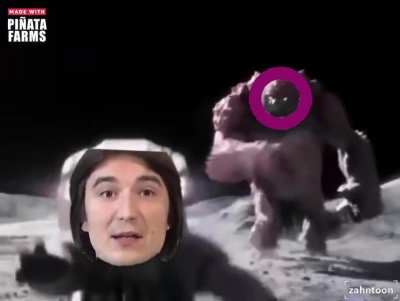 Since Ken thinks we don&rsquo;t believe in the first moon landing, this is how I imagine the next one going&hellip; in preparation for our arrival 🚀🌝