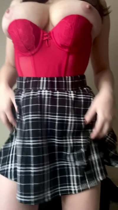my friend got me this, not really sure how she thought it would fit my boobs at all&hellip;[OC]