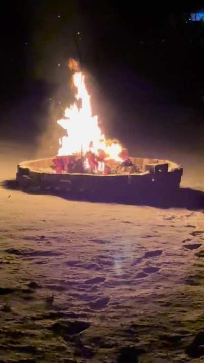 Nightly fire