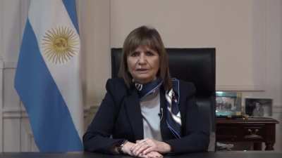 Comunicado de Patricia Bullrich: 