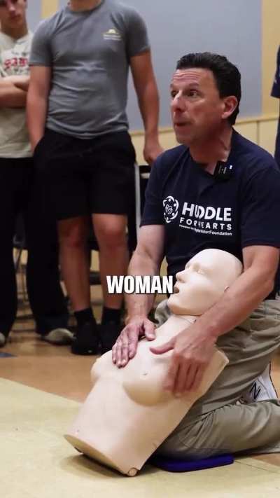How to Give CPR to Women , Studies Show Women Are 14&ndash;27% Less Likely to Receive Help During Cardiac Arrest