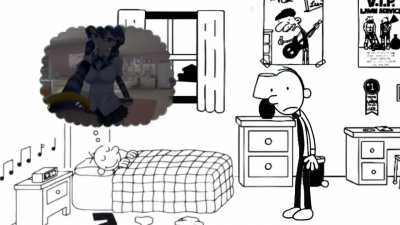 Wimpy kid mene i made on my phone