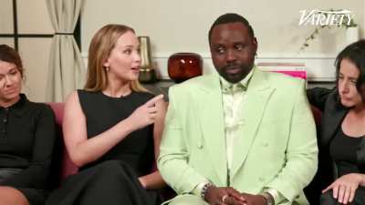Jennifer Lawrence &amp;amp; Brian Tyree Henry talking about housewives is my new favorite thing: