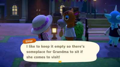 Julian really be out there, taking the elderly's seats.