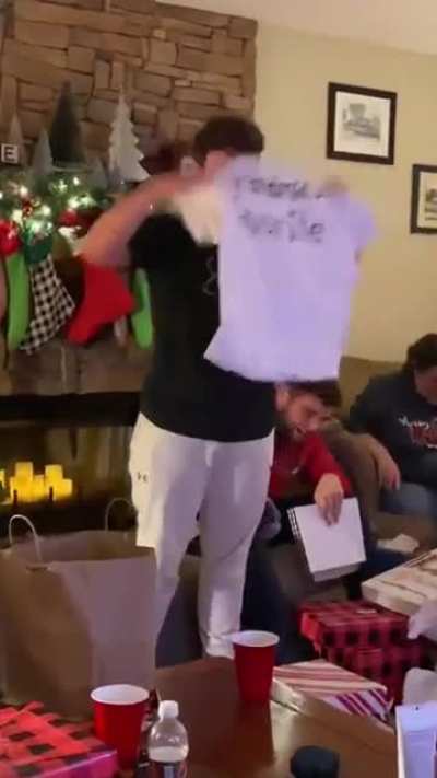 I think she didn&rsquo;t give him that, but it made her happy.