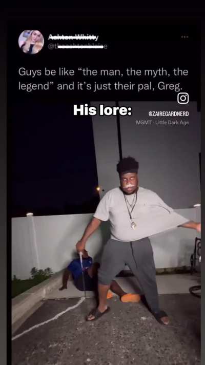 Greg, the man, the myth, the legend!