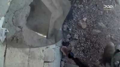[Enemy Visible] GoPro footage of HTS fighters attacking a regime checkpoint near Bakhshuy, N. Aleppo. 2nd of October, 2017