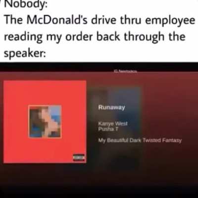 Y’all rocking with McDonalds⁉️