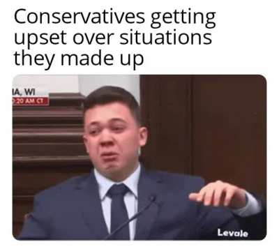 They get mad over the dumbest shit