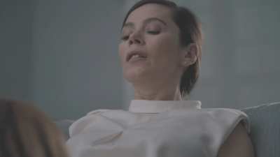 Louisa Krause eating out &amp;amp; dirty talking Anna Friel in Girlfriend Experience (s02e05)