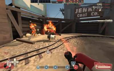 I cant see my dad irl , so we play tf2 together