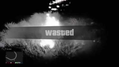 Just got attacked by a burning ghost car (Halloween 2021)