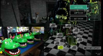 I succeeded in Playing FNAF with a "Crocodile Dentist"🐊