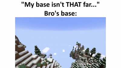 "He can't be that far..."