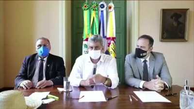 "Sacrifique sua Vida, para salvar a economia de Porto Alegre" - Prefeito Melo. &Eacute; cada uma...
