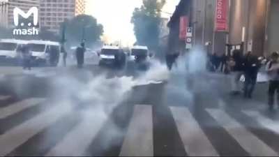 Riots in Paris today