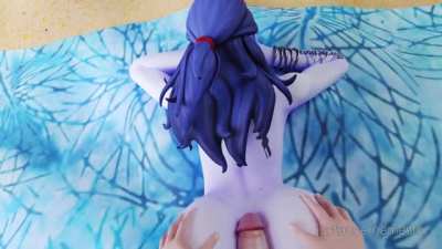 Futa Tracer &amp;amp; Widowmaker Beach Buttjob (justausernamesfm)